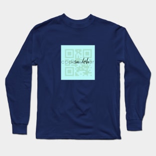 A Bea Kay Thing Called Beloved- "The Codeswitcher" Aqua Long Sleeve T-Shirt